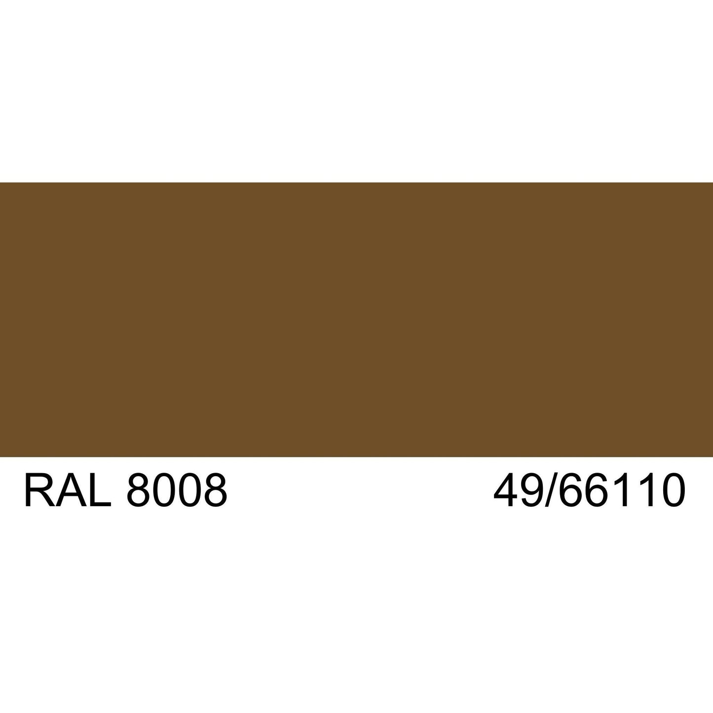 Malm 12" x 9" Mid Section Pipe With RAL 8008 49/66110 Powder Coat Finish