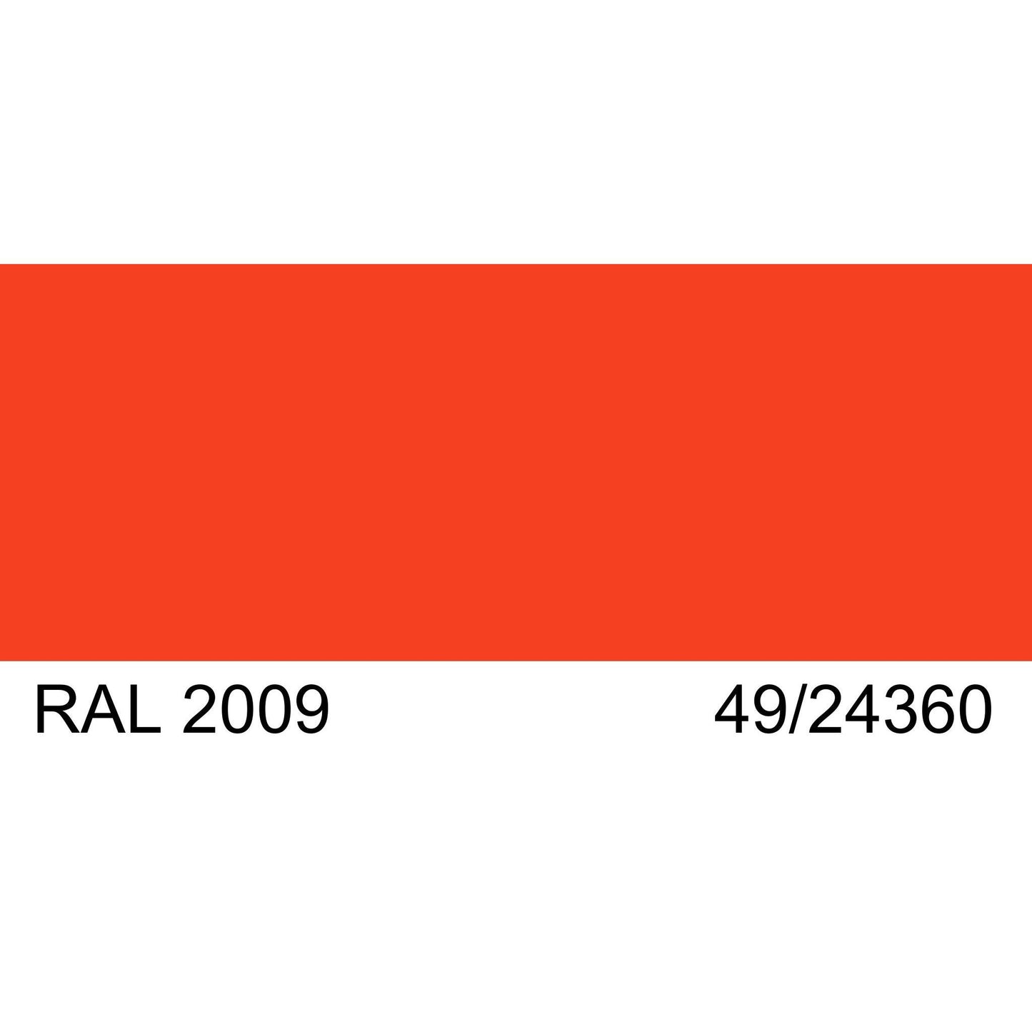Malm 24" x 7" Mid Section Pipe With RAL 2009 49/24360 Powder Coat Finish