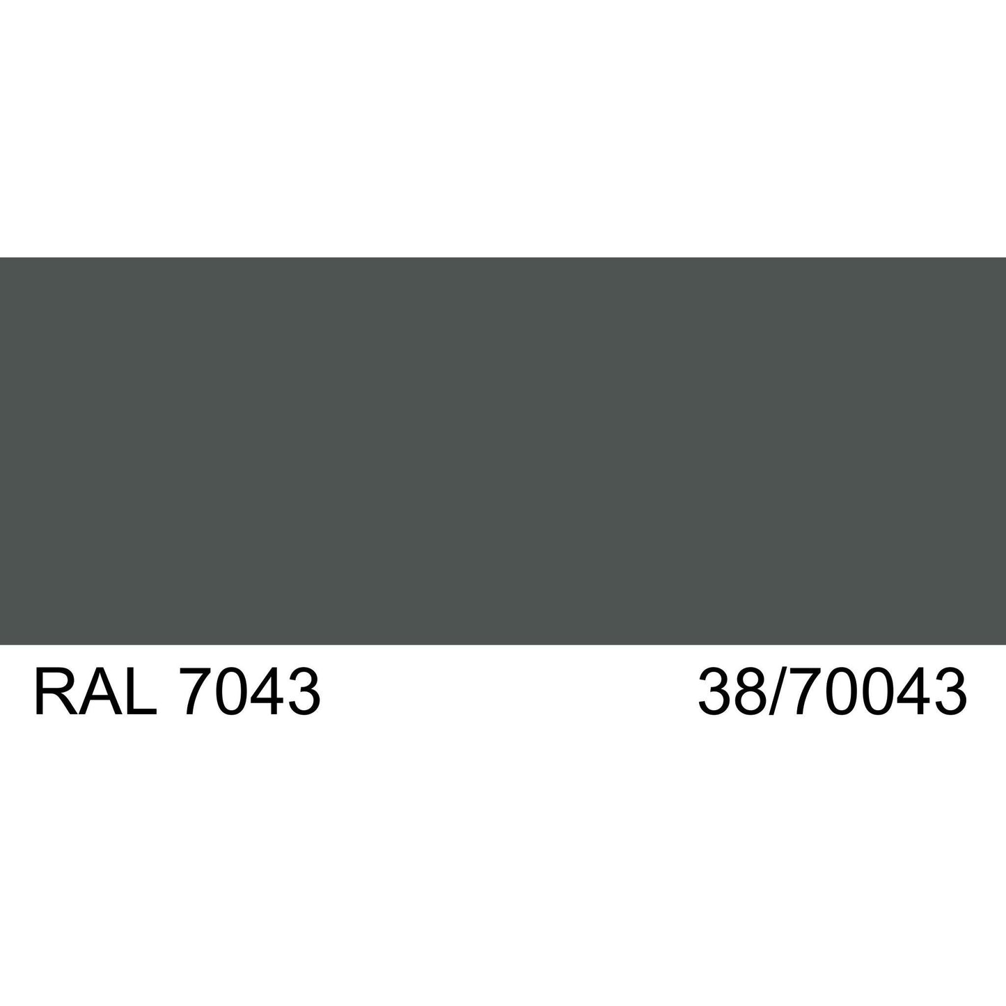 Malm 24" x 7" Mid Section Pipe With RAL 7043 38/70043 Powder Coat Finish