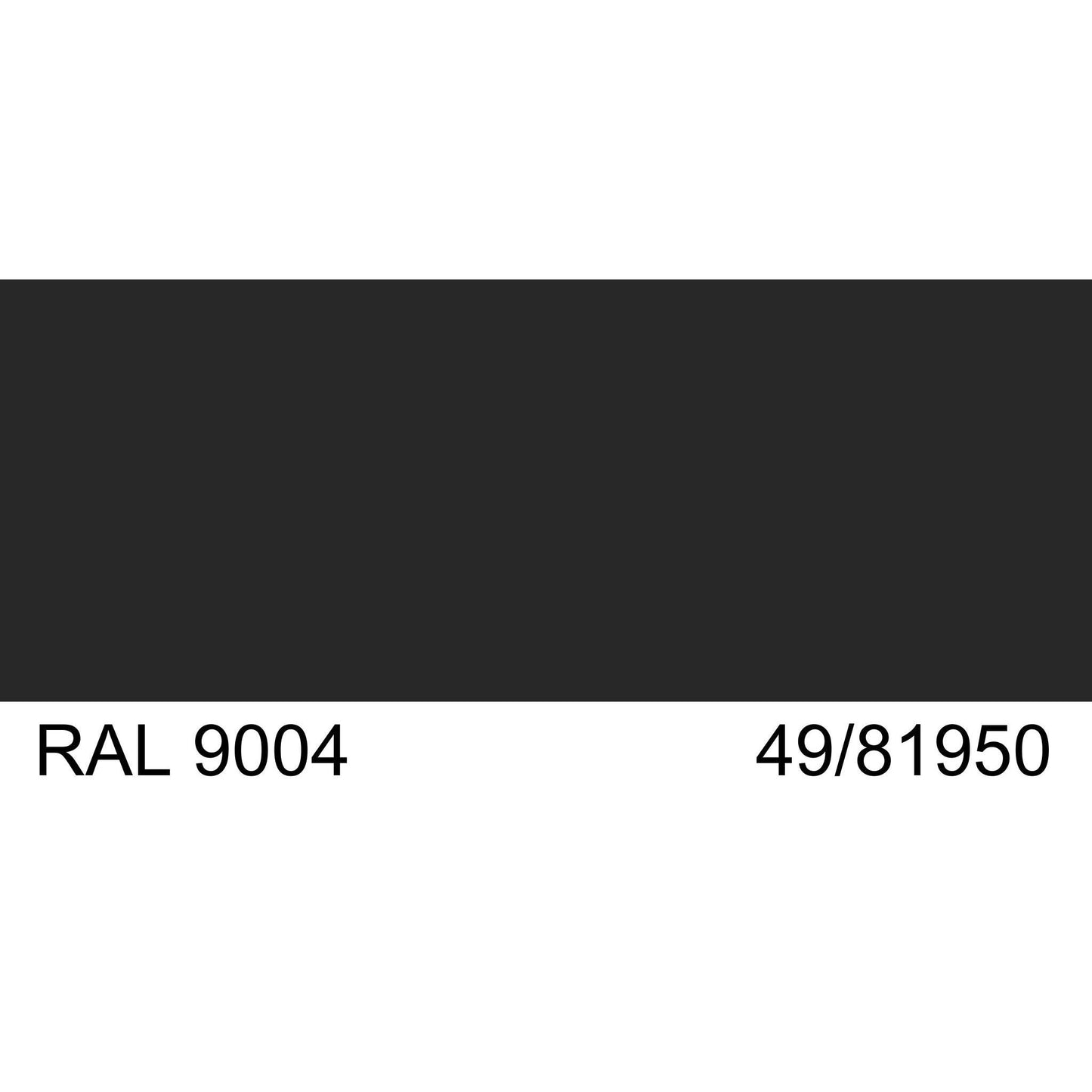 Malm 24" x 7" Mid Section Pipe With RAL 9004 49/81950 Powder Coat Finish