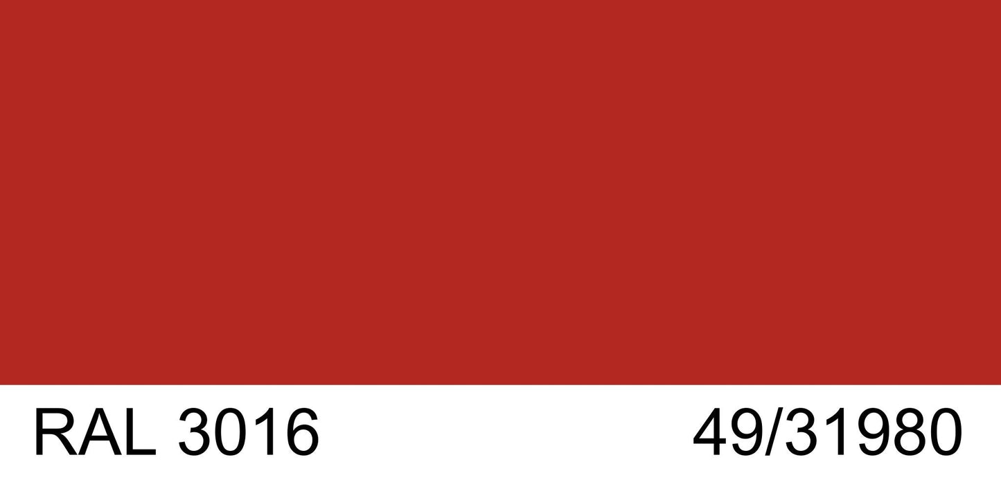 Malm 24" x 7" Slip Section Pipe With RAL 3016 49/31980 Powder Coat Finish