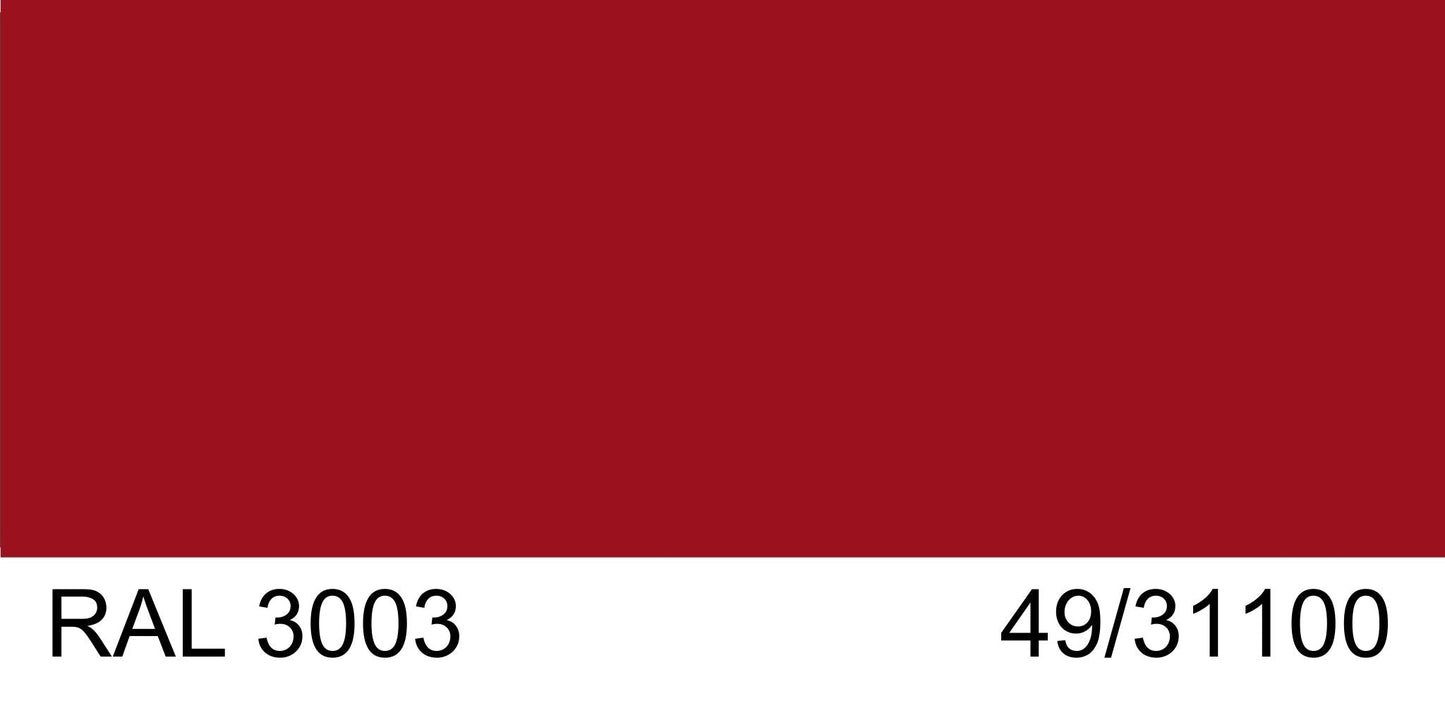 Malm 24" x 9" Damper Section Pipe With RAL 3003 49/31100 Powder Coat Finish