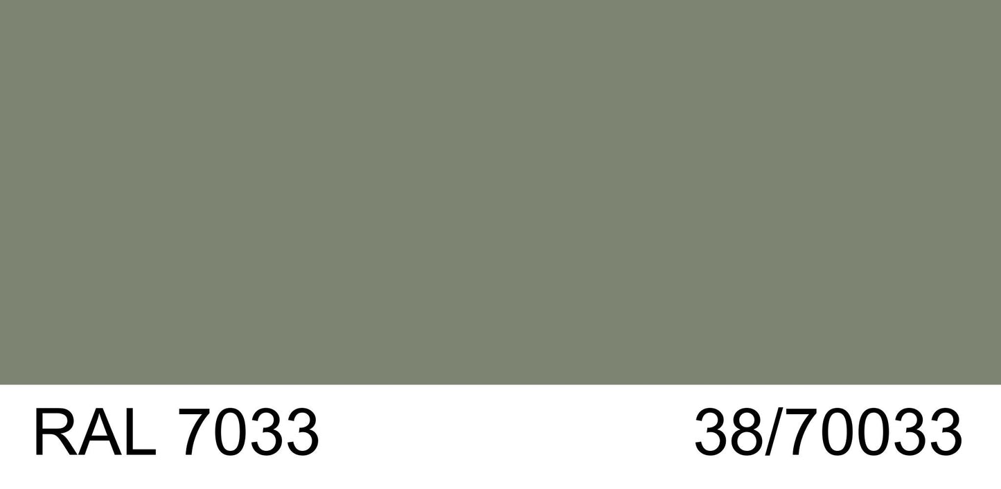 Malm 30" x 8" Slip Section Pipe With RAL 7033 38/70033 Powder Coat Finish