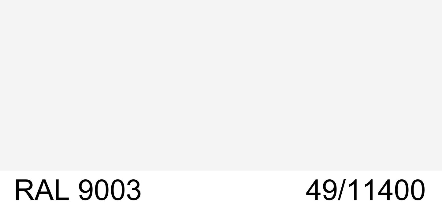 Malm 30" x 8" Slip Section Pipe With RAL 9003 49/11400 Powder Coat Finish