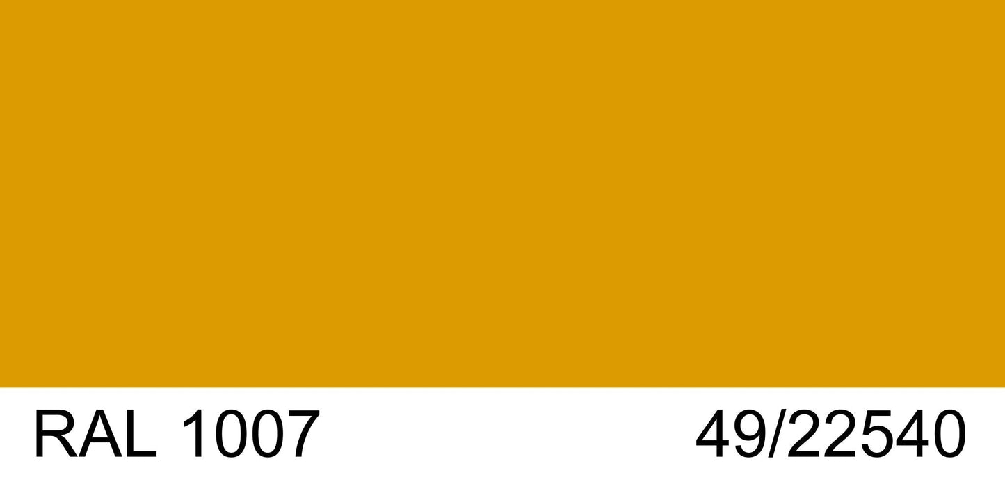 Malm 7" Diameter 45 Degree Elbow With RAL 1007 49/22540 Powder Coat Finish