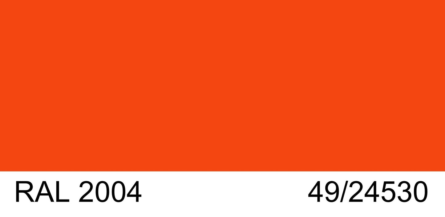 Malm 7" Diameter 45 Degree Elbow With RAL 2004 49/24530 Powder Coat Finish