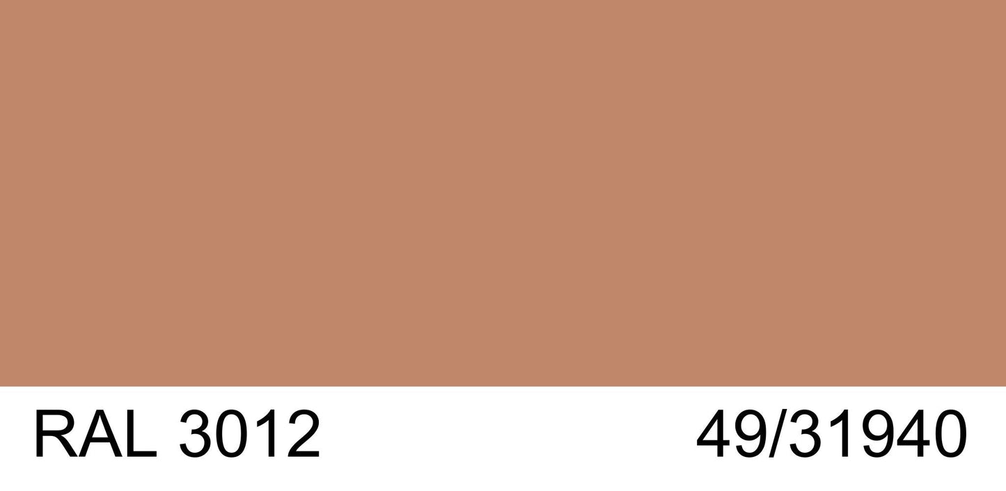 Malm 7" Diameter 45 Degree Elbow With RAL 3012 49/31940 Powder Coat Finish