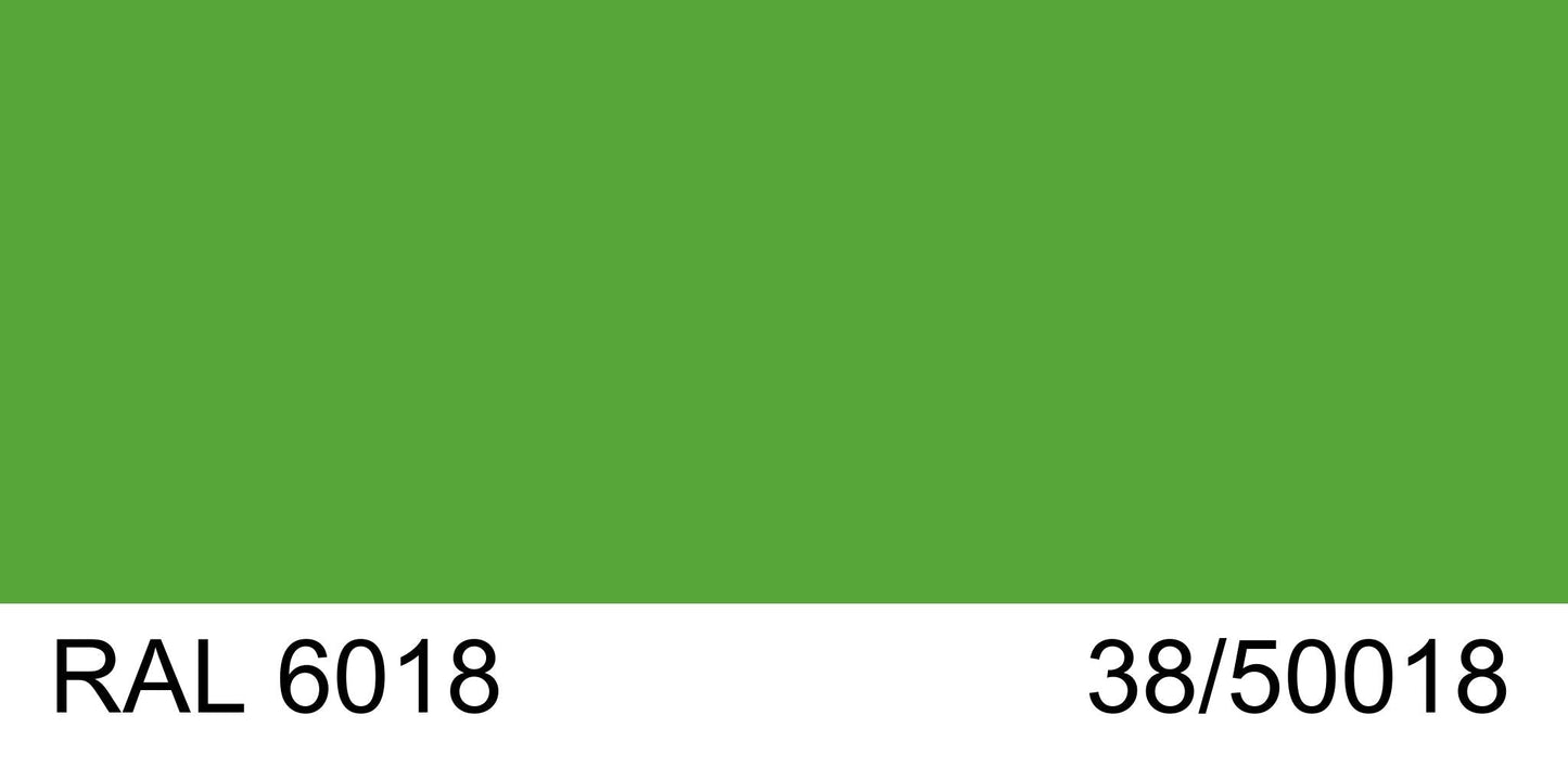 Malm 7" Diameter 45 Degree Elbow With RAL 6018 38/50018 Powder Coat Finish