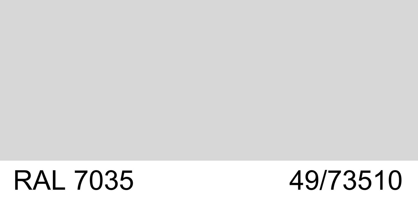 Malm 7" Diameter 45 Degree Elbow With RAL 7035 49/73510 Powder Coat Finish