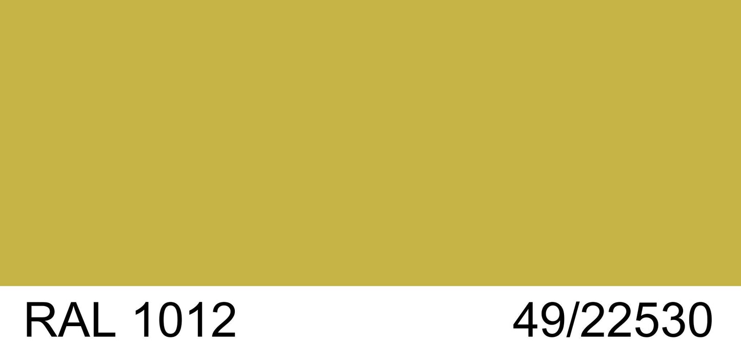 Malm 7" Diameter 90 Degree Elbow With RAL 1012 49/22530 Powder Coat Finish