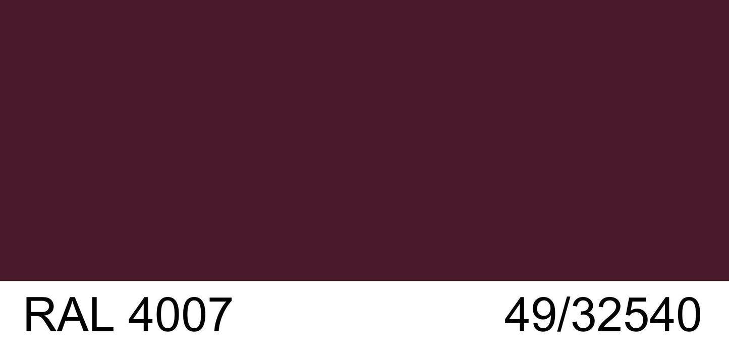 Malm 7" Diameter 90 Degree Elbow With RAL 4007 49/32540 Powder Coat Finish