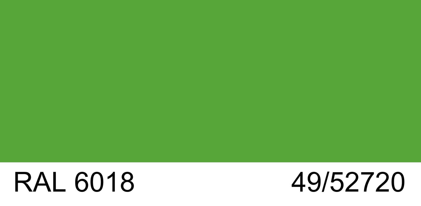 Malm 7" Diameter 90 Degree Elbow With RAL 6018 49/52720 Powder Coat Finish
