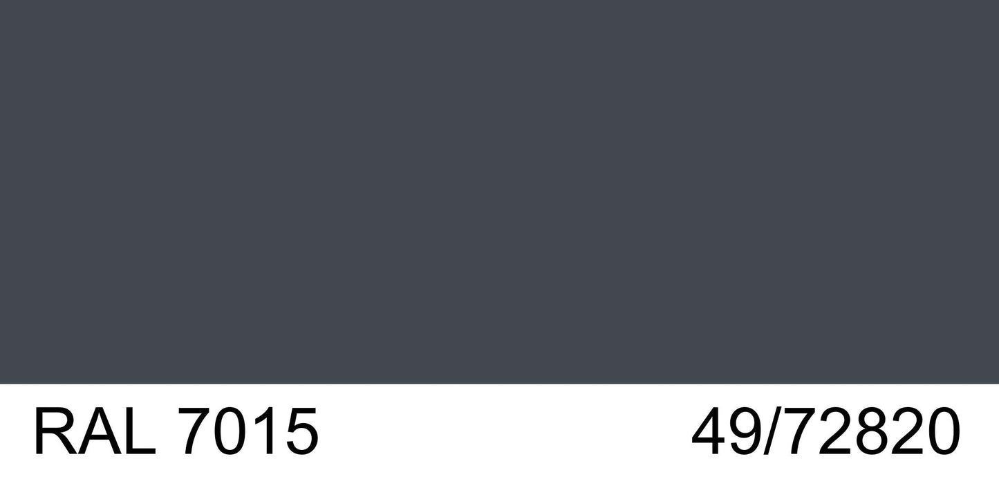 Malm 7" Diameter 90 Degree Elbow With RAL 7015 49/72820 Powder Coat Finish