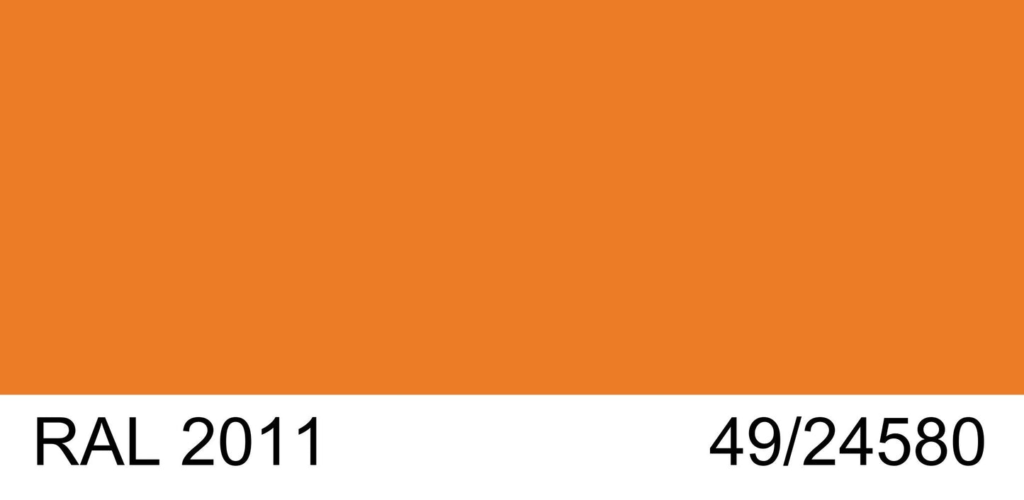 Malm 8" Diameter 90 Degree Elbow With RAL 2011 49/24580 Powder Coat Finish