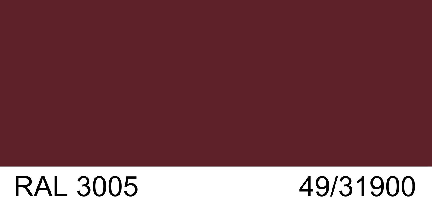 Malm 8" Diameter 90 Degree Elbow With RAL 3005 49/31900 Powder Coat Finish