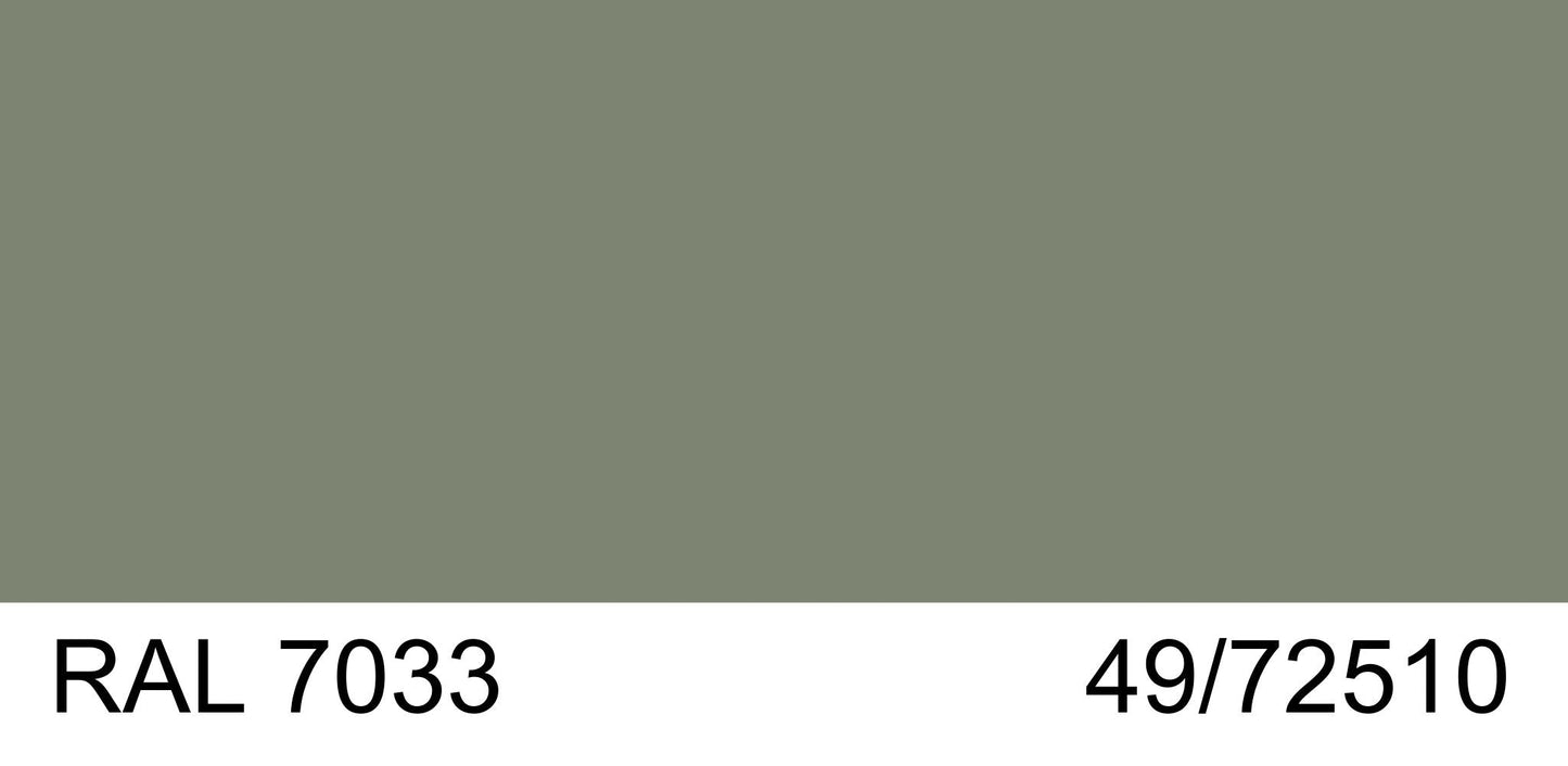 Malm 8" Diameter 90 Degree Elbow With RAL 7033 49/72510 Powder Coat Finish