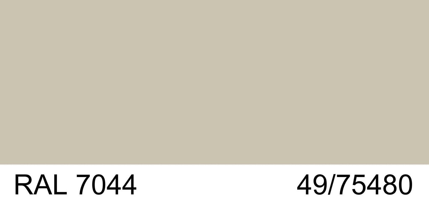 Malm 8" Diameter 90 Degree Elbow With RAL 7044 49/75480 Powder Coat Finish