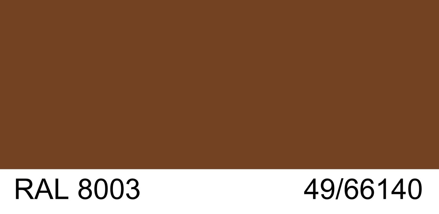 Malm 8" Diameter 90 Degree Elbow With RAL 8003 49/66140 Powder Coat Finish