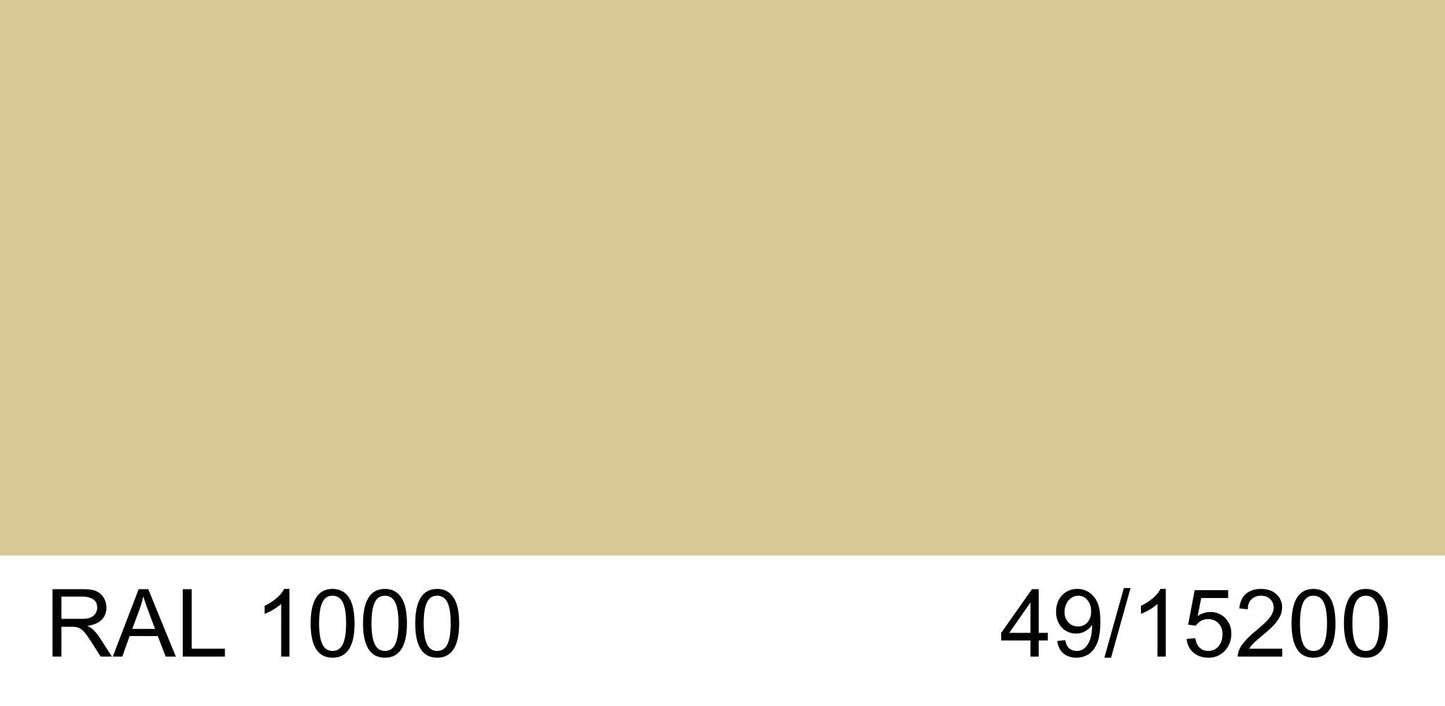 Malm 9" Diameter 90 Degree Elbow With RAL 1000 49/15200 Powder Coat Finish