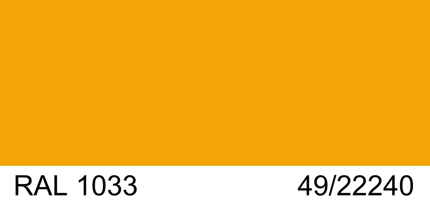 Malm Imperial Carousel 42" Freestanding Natural Gas Fireplace With Remote Control, RAL 1033 49/22240 Powder Coat Top and Matte Black Base