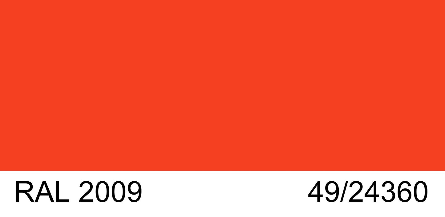 Malm Imperial Carousel 42" Freestanding Natural Gas Fireplace With Remote Control and RAL 2009 49/24360 Powder Coat Top and Base