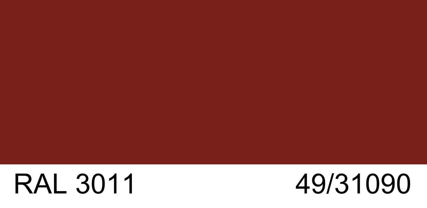 Malm Imperial Carousel 42" Freestanding Natural Gas Fireplace With Remote Control and RAL 3011 49/31090 Powder Coat Top and Base