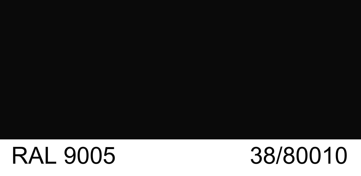 Malm Imperial Carousel 42" Freestanding Natural Gas Fireplace With Remote Control and RAL 9005 38/80010 Powder Coat Top and Base