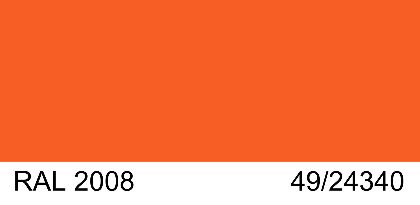 Malm Imperial Carousel 42" Freestanding Propane Gas Fireplace With Remote Control, RAL 2008 49/24340 Powder Coat Top and Matte Black Base