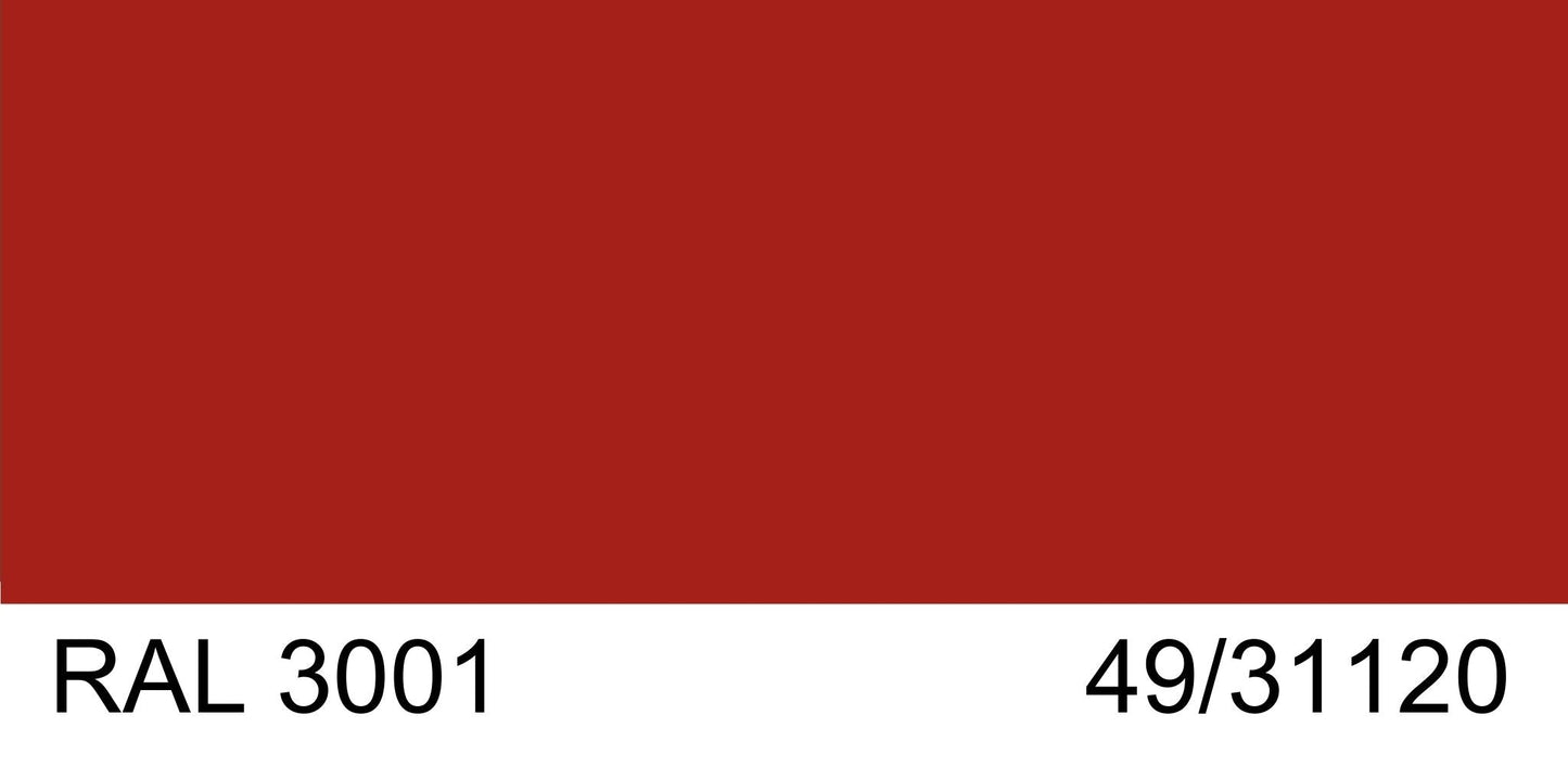 Malm Imperial Carousel 42" Freestanding Propane Gas Fireplace With Remote Control, RAL 3001 49/31120 Powder Coat Top and Matte Black Base