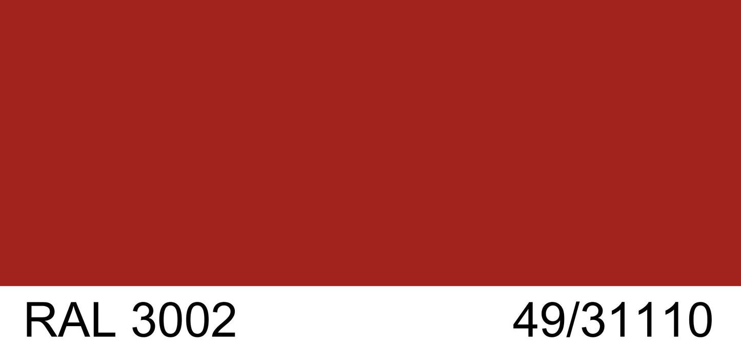 Malm Imperial Carousel 42" Freestanding Propane Gas Fireplace With Remote Control, RAL 3002 49/31110 Powder Coat Top and Matte Black Base