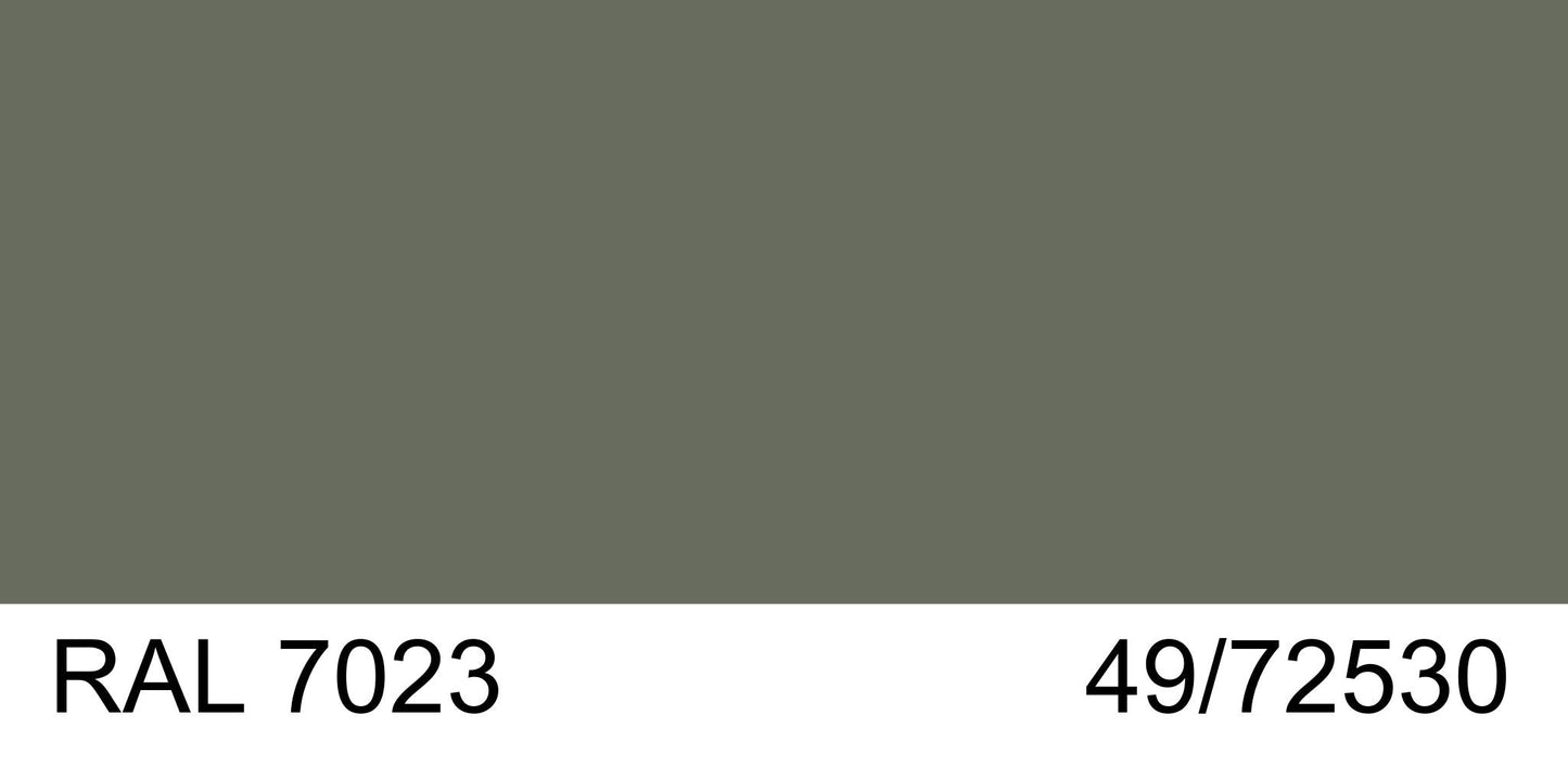 Malm Imperial Carousel 42" Freestanding Propane Gas Fireplace With Remote Control, RAL 7023 49/72530 Powder Coat Top and Matte Black Base