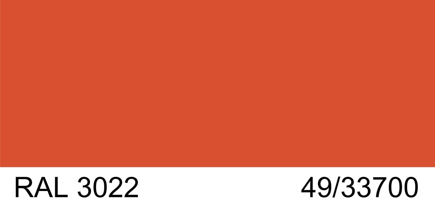 Malm Imperial Carousel 42" Freestanding Propane Gas Fireplace With Remote Control and RAL 3022 49/33700 Powder Coat Top and Base