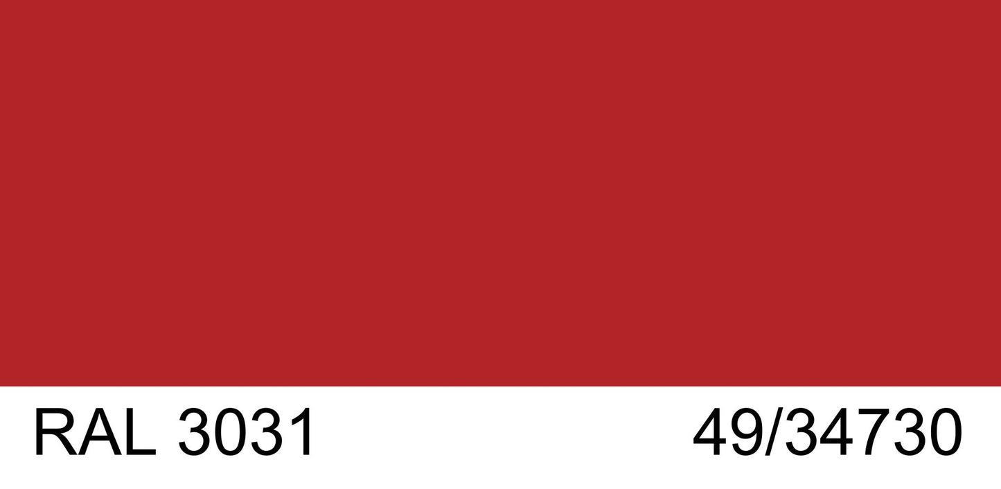 Malm Imperial Carousel 42" Freestanding Propane Gas Fireplace With Remote Control and RAL 3031 49/34730 Powder Coat Top and Base