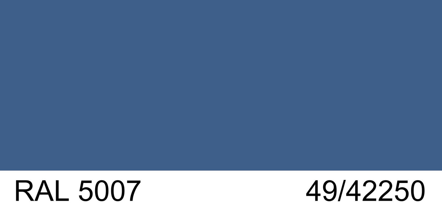 Malm Imperial Carousel 42" Freestanding Propane Gas Fireplace With Remote Control and RAL 5007 49/42250 Powder Coat Top and Base