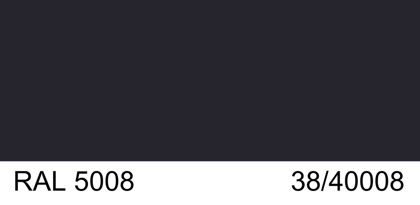 Malm Imperial Carousel 42" Freestanding Propane Gas Fireplace With Remote Control and RAL 5008 38/40008 Powder Coat Top and Base