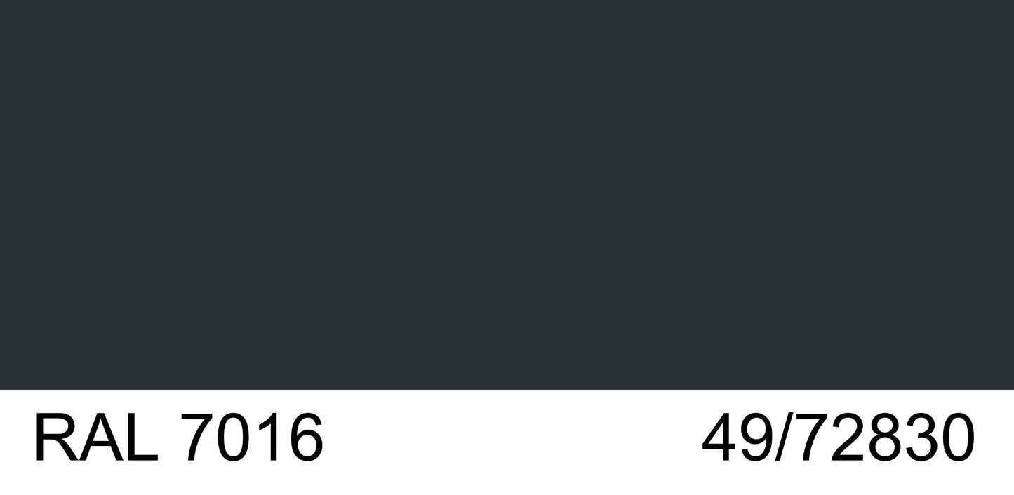 Malm Imperial Carousel 42" Freestanding Propane Gas Fireplace With Remote Control and RAL 7016 49/72830 Powder Coat Top and Base