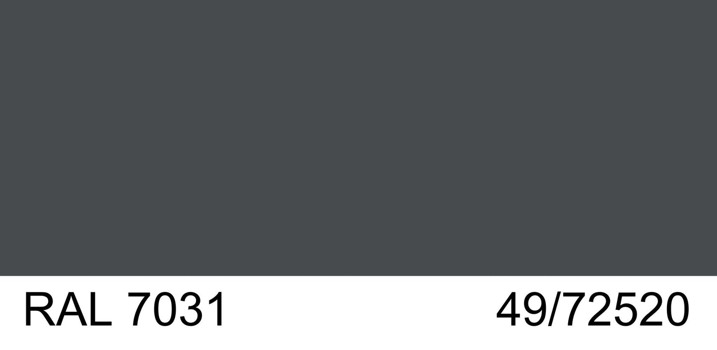 Malm Imperial Carousel 42" Freestanding Propane Gas Fireplace With Remote Control and RAL 7031 49/72520 Powder Coat Top and Base