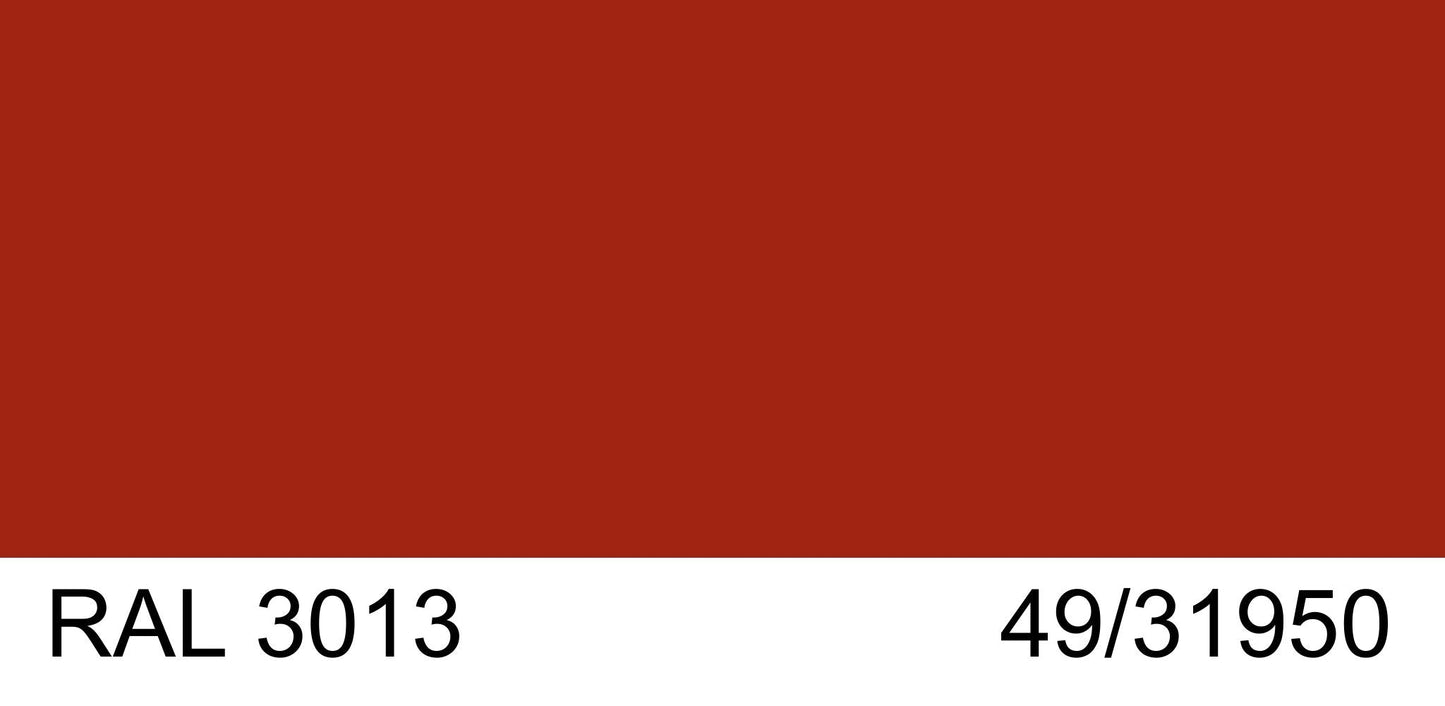 Malm Zircon 34" Freestanding Electric Aquafire Fireplace With Remote Control and RAL 3013 49/31950 Powder Coat Top and Base