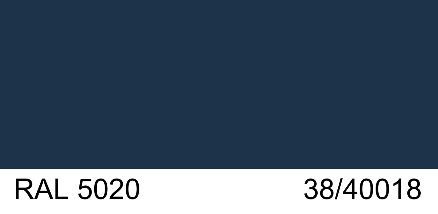 Malm Zircon 34" Freestanding Electric Aquafire Fireplace With Remote Control and RAL 5020 38/40018 Powder Coat Top and Base