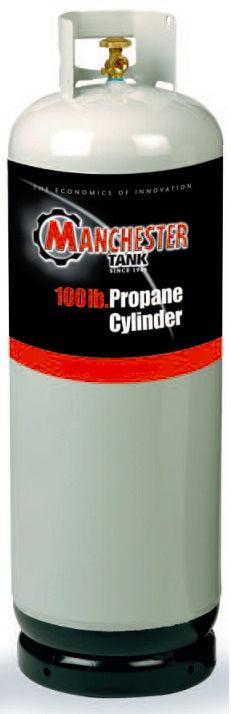 Manchester Tank 100lbs POL Gray Valve Vertical Tank Accessory