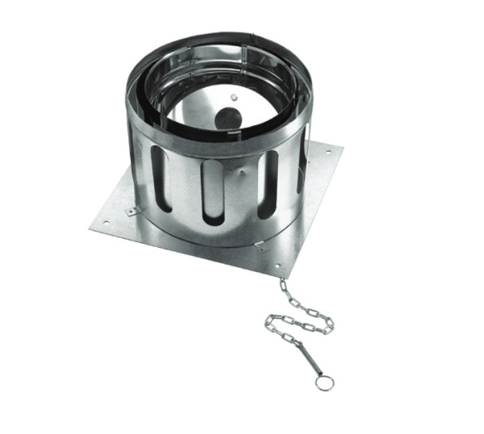 Mason-Lite 12" Anchor Plate With Damper for MFP33, MFP39, MFP44 and Custom Units Masonry Fireplaces