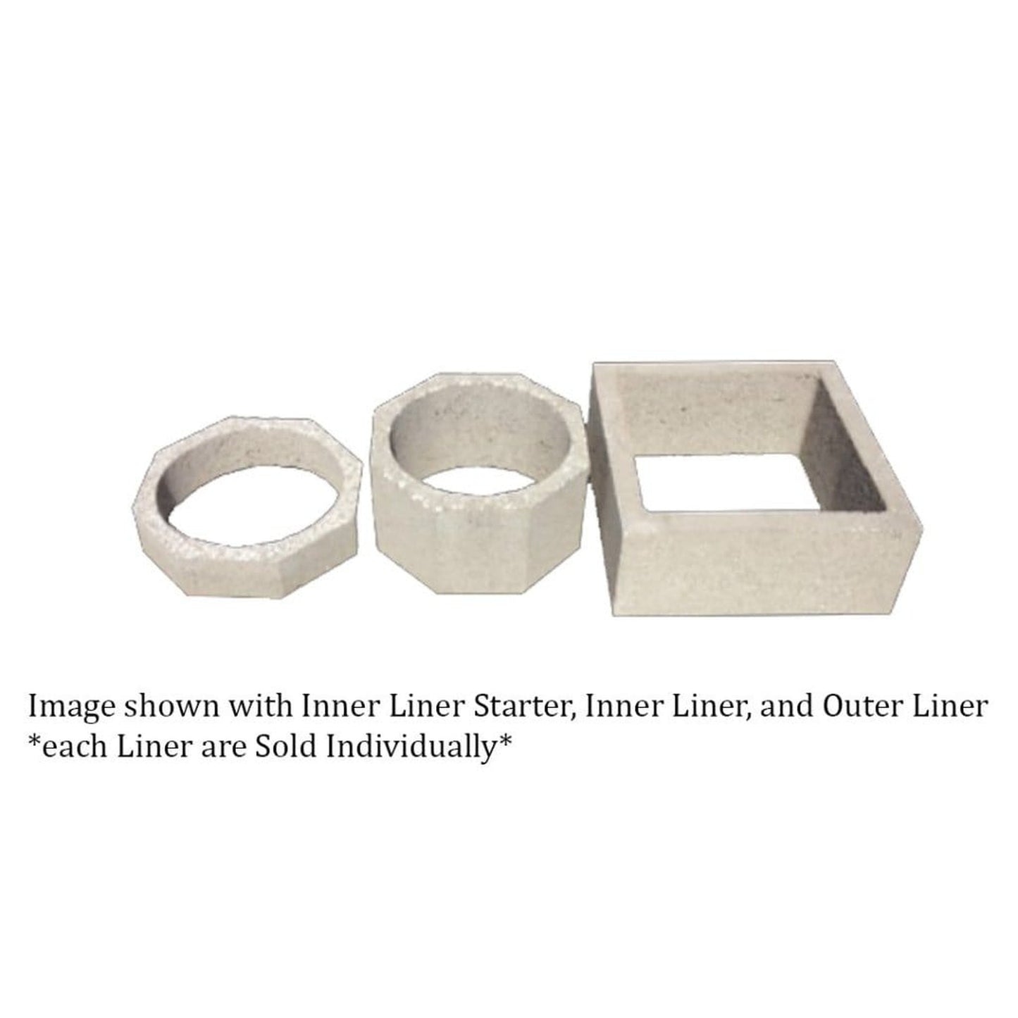 Mason-Lite 14" Inner Liner Starter (Individual)