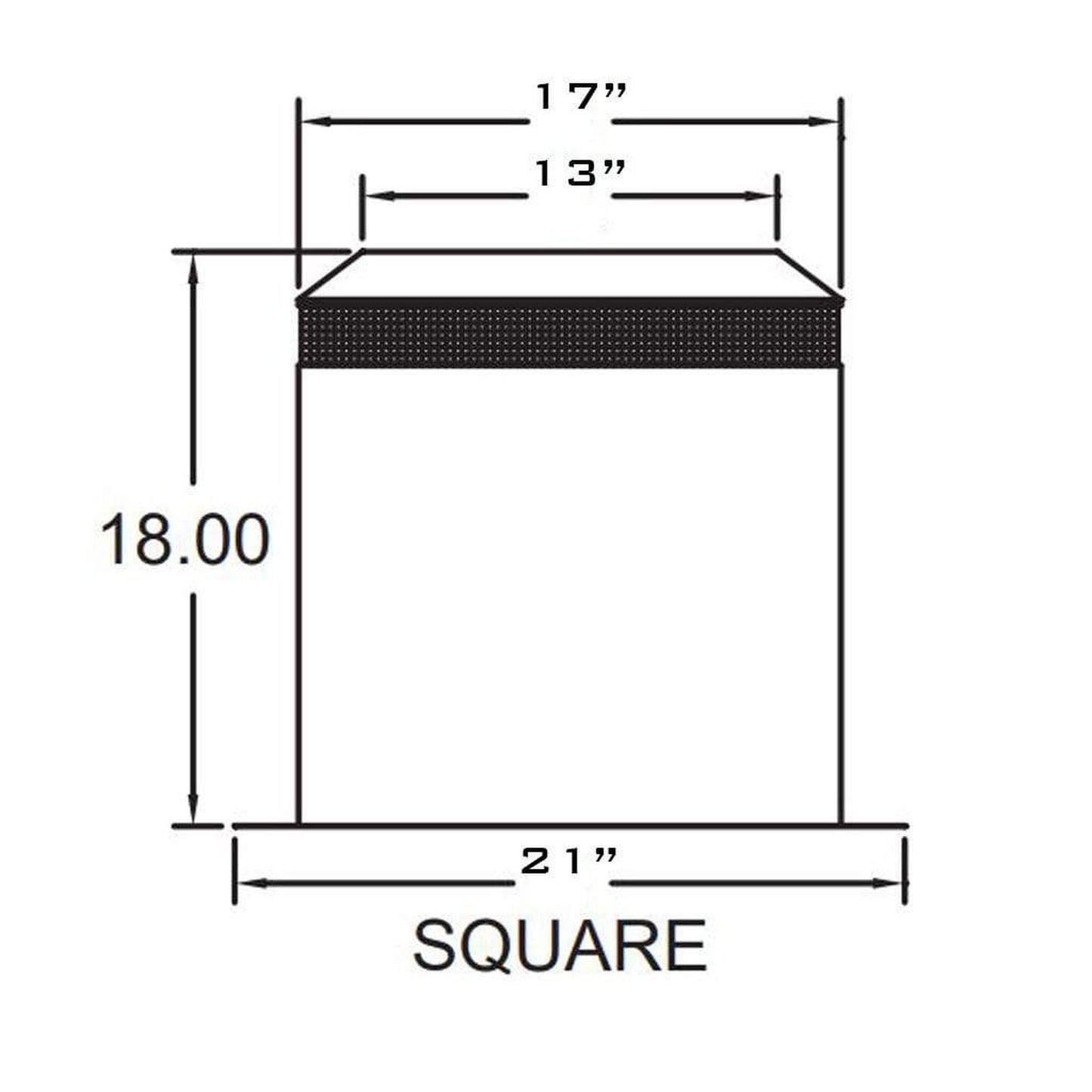 Metal-Fab Air-Cooled Temp/Guard 10" Attic Insulation Shield