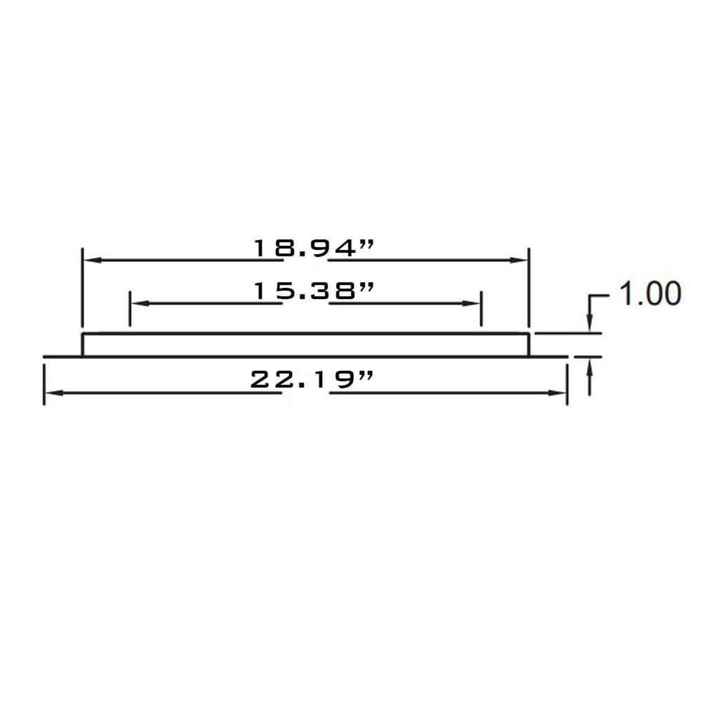 Metal-Fab Air-Cooled Temp/Guard 12" Firestop Assembly