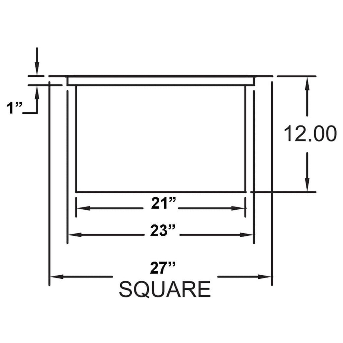 Metal-Fab All-Fuel Temp/Guard 16" Firestop Assembly