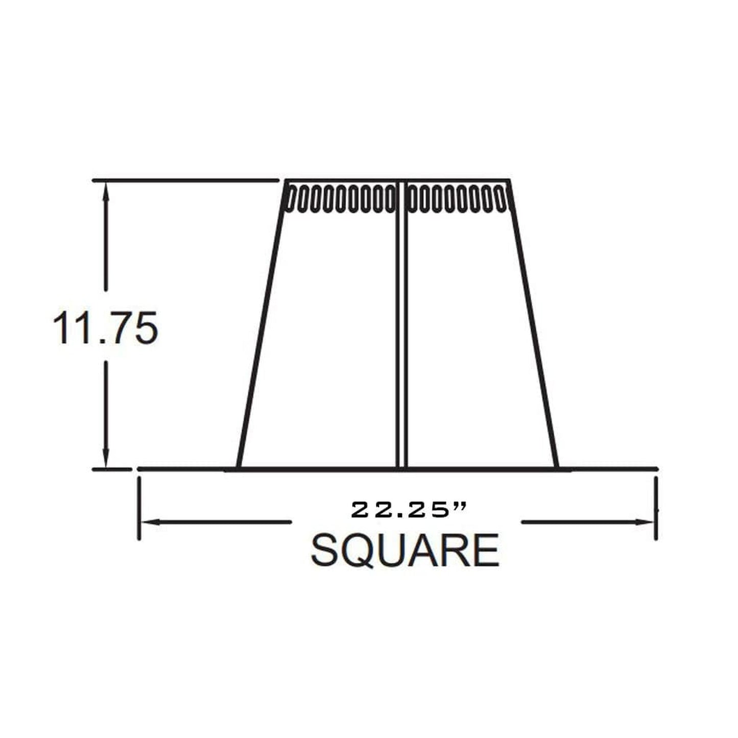 Metal-Fab All-Fuel Temp/Guard 6" 0/12 - 2/12 Aluminum Flat Tall Cone Flashing