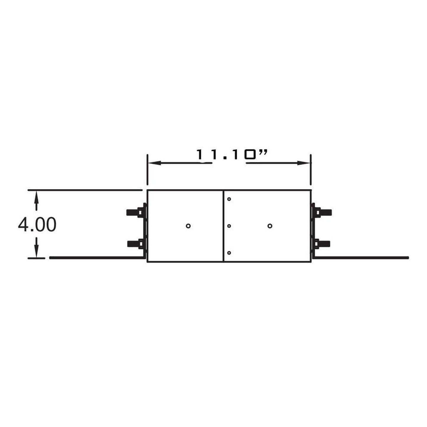 Metal-Fab All-Fuel Temp/Guard 8" Adjustable Roof Support