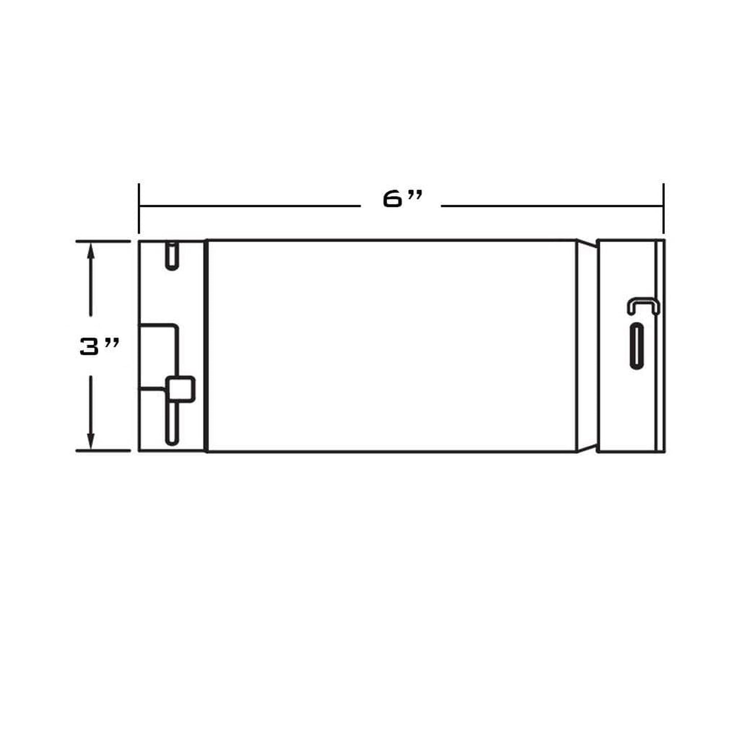 Metal-Fab Biomass Chimney Type-L Vent 3" x 6" Rigid Pipe Length