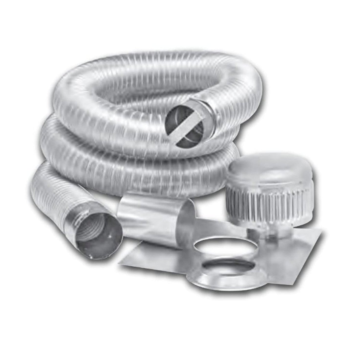 Metal-Fab MLK Series 8" x 420" Aluminum Flex Premium Liner Kit