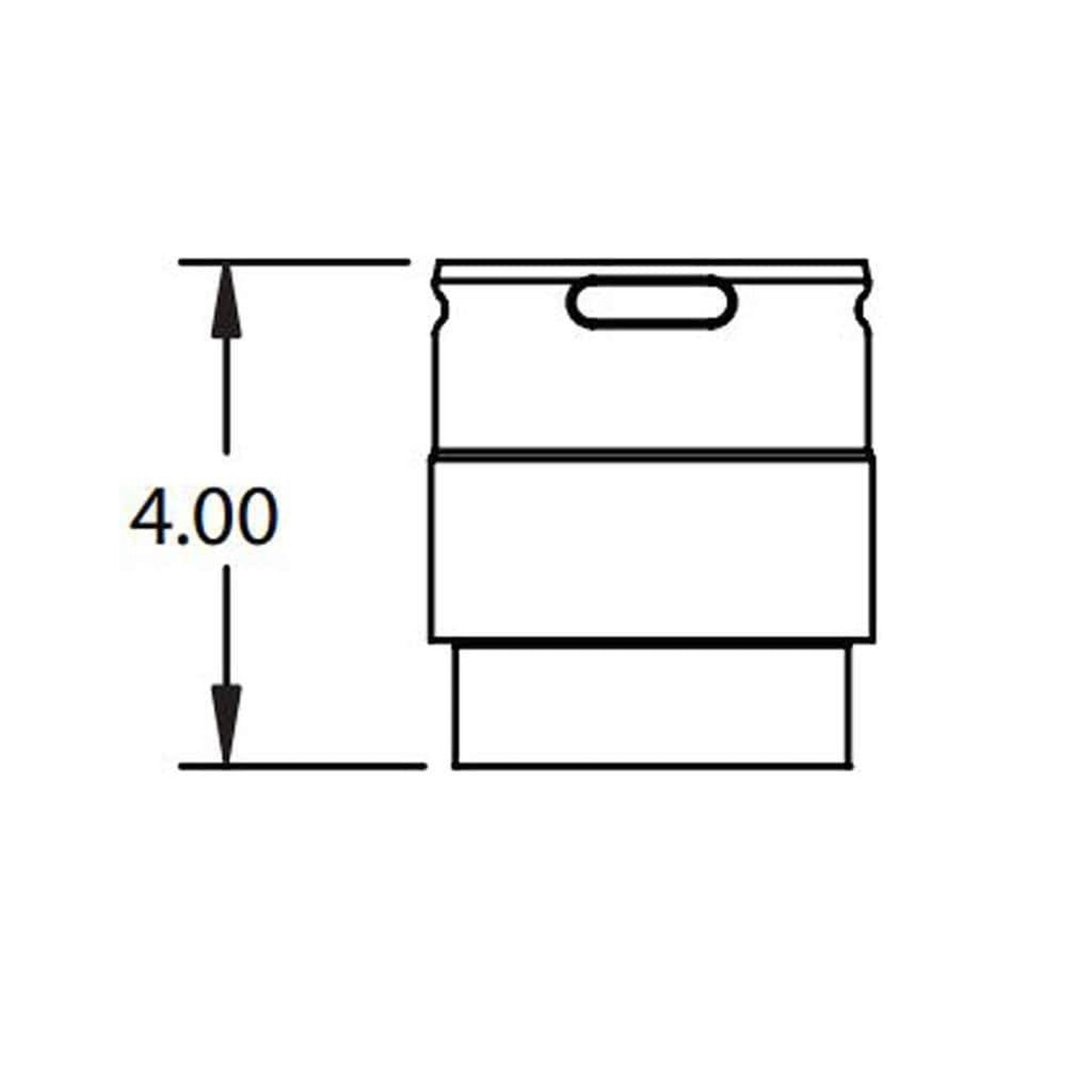 Metal-Fab Premium Biomass 4" Black Standard Stove Adapter